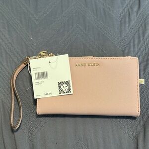 Anne Klein Rose Wristlet Clutch